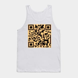 QR Warning Tank Top